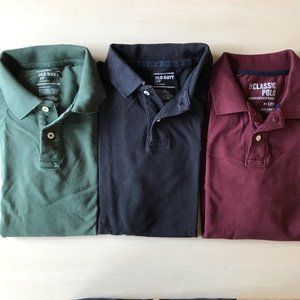 Men's Old Navy Polo Shirts. (Set of 3 for $9)